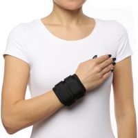 Бандаж для лучезапястного сустава "Крейт" №1 (черный) F-190 (обхв локтя15-23)